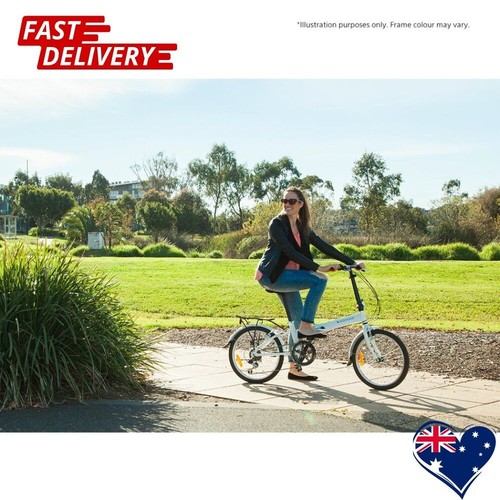 Progear Bikes Nomad Folding Bike 20" in Grey Gift Electric Birthday Exercise AU - Picture 10 of 14