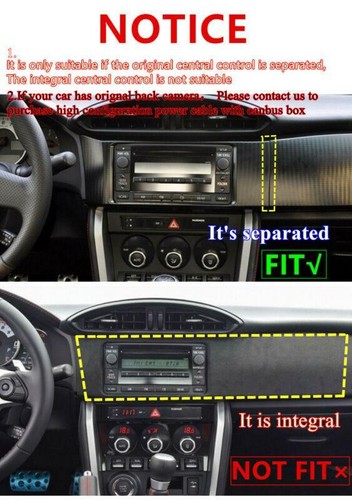 For 2012-2016 Subaru BRZ Scion FRS Toyota 86 GT86 Android Radio Stereo Head Unit - Bild 1 von 6