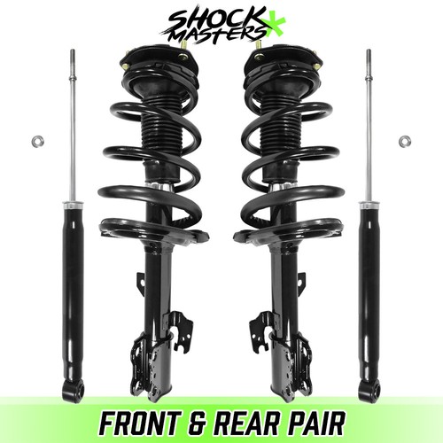 Front Complete Struts w/ Springs & Rear shocks for 2005-2010 Toyota Sienna FWD - Picture 1 of 2