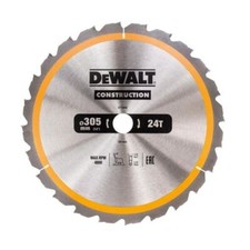 DeWALT DT1958 Construction Mitre Saw Blade 305 x 30mm x 24T DWS780 DW718 DW708