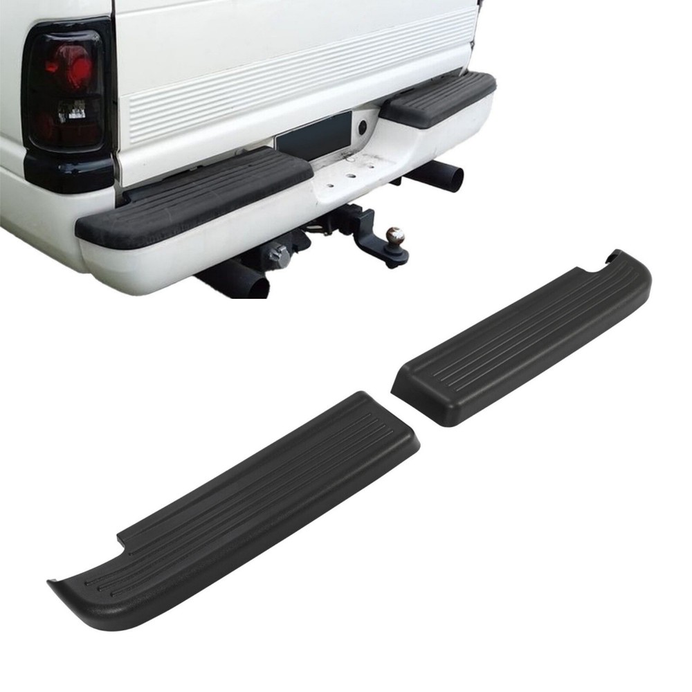 1994-2002 Dodge Ram 1500 2500 Rear Bumper Step Pad Cover Driver & Passenger Side