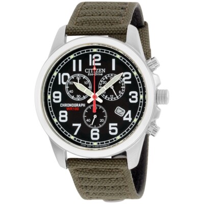 Citizen eco drive green band outlet