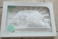 bellissimo Completo lettino 3 pezzi puro cotone, nuovo con scatola regalo!!