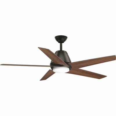 Progress Lighting Gust 54 Gust 54 5 Blade Ceiling Fan Bronze
