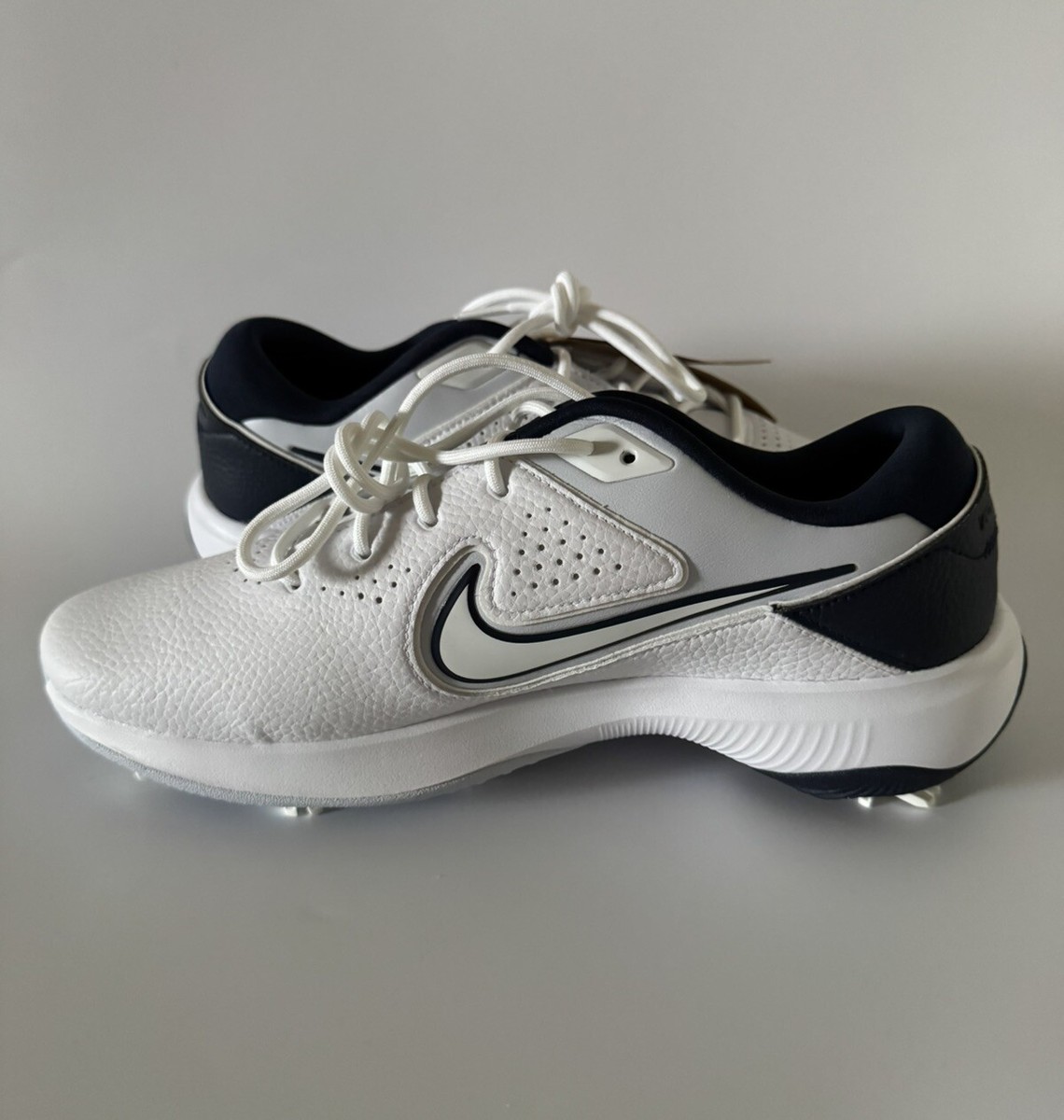 Nike Air Zoom Victory Pro 3 Leather Golf Shoes White Mens Size 8 DV6800-101 Nike Victory Pro 3 Golf Shoes White/Pure Platinum/Black  main image 4