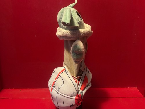 2021 Star Wars The Mandalorian Grogu Plush Hand Puppet 9" (Baby Yoda) - Picture 4 of 10