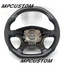Black Carbon fiber Steering Wheel fit For Honda Civic 1996 1997 1998 1999 2000