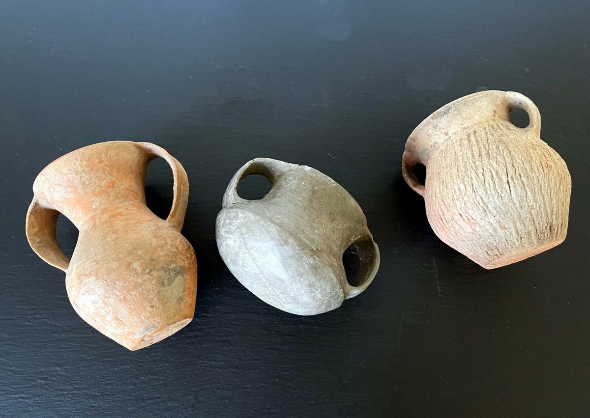 Collection of Three Chinese Neolithic Pottery | eBay