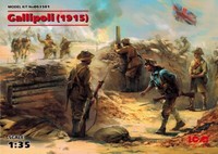 Icm Ds 3501 - Gallipoli 1915 - Soldaten - 1:35