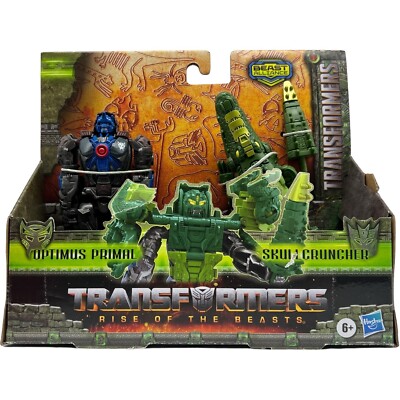 Transformers Rise of the Beasts Alliance Optimus Primal & Skullcruncher Hasbro94