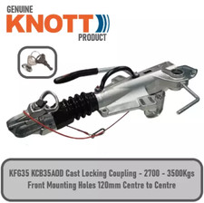 Genuine Knott KCB35AOD Replacement Coupling for Ifor Williams Flatbed LM126G/TRI