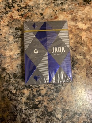 Royal Blue JAQK Cellars Playing Cards by Theory 11 - New & Sealed