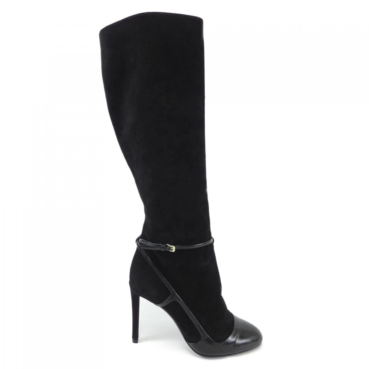 Bottes en cuir noir femme CHRISTIAN DIOR pointure 37