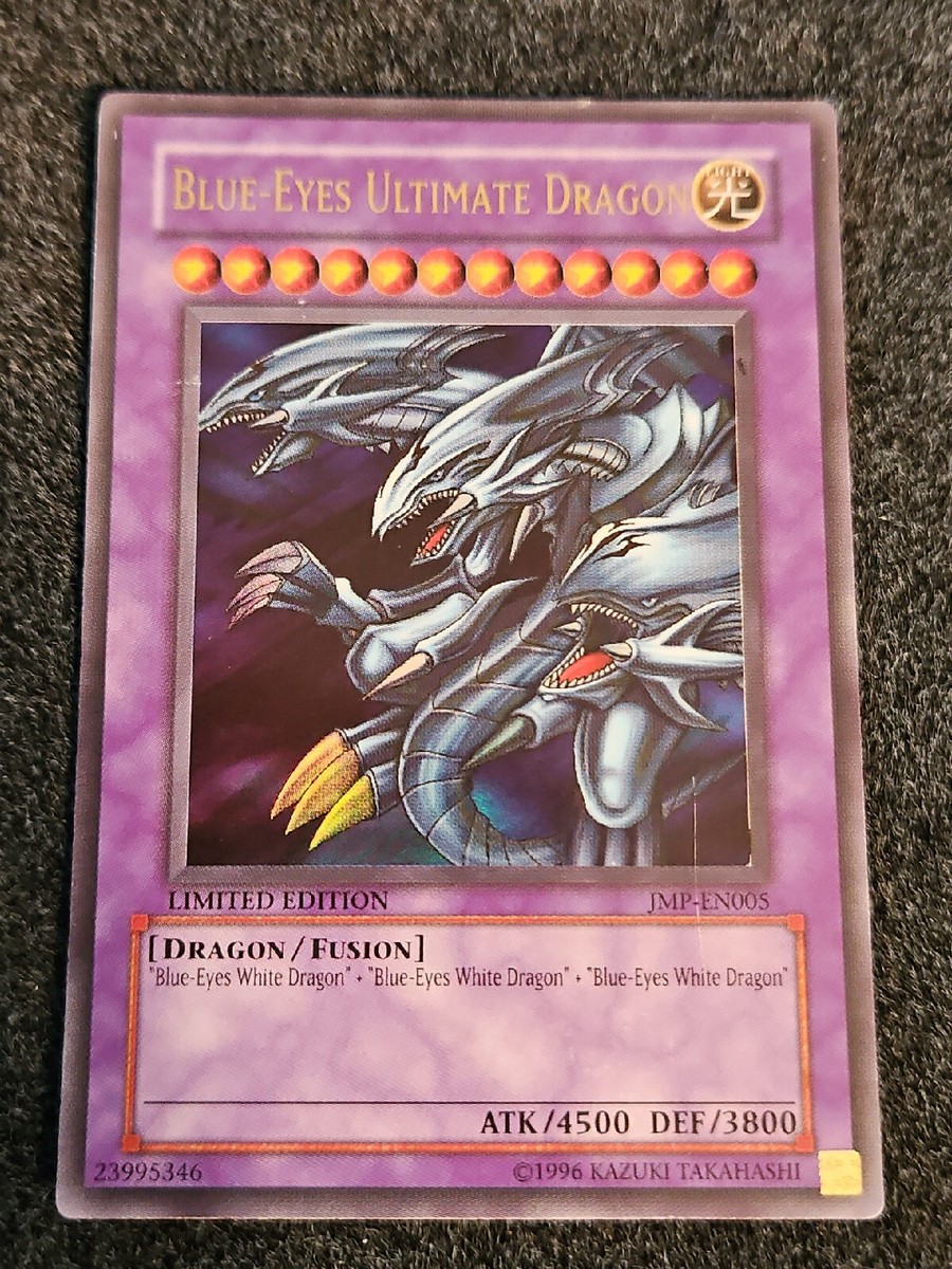 ULTRA RARE Blue-Eyes Ultimate Dragon JMP-EN005 Yugioh Jump Limited