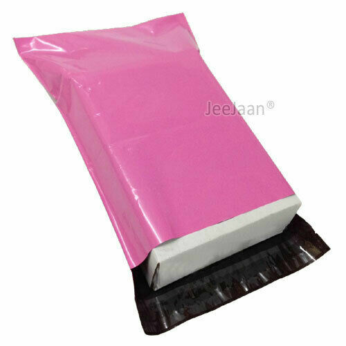 Coloured Polythene Plastic Mailing Postal Packaging Bags mix Self Seal Strip - Picture 3 of 40