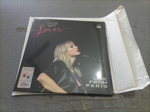 FAN MADE Unoffici Taylor Swift Lover Heart Shaped Vinyl 2025 LLFP Not include CD - Picture 4 of 9