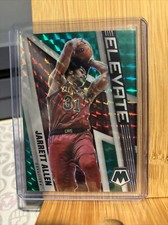 2021-22 Panini Mosaic Jarrett Allen Elevate Green Mosaic Prizm #19 Cavaliers