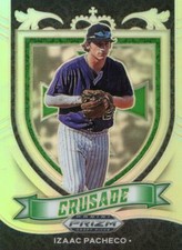 2021 PANINI PRIZM DRAFT SILVER INSERT ROOKIE CRUSADE IZAAC PACHECO 