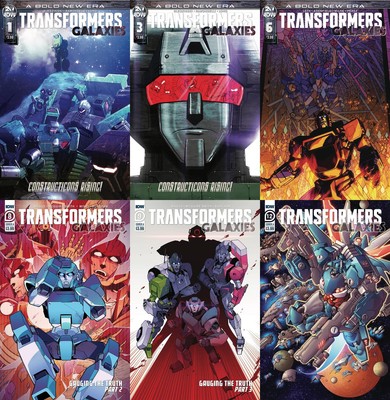 Transformers: Galaxies (Ausgaben #1 bis #12 inkl. Varianten, 2019-2020)
