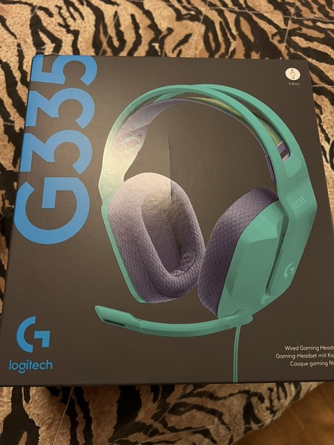 Logitech G335 Cuffie Gaming cablate Microfono Flip to Mute Headset Bianco |  Acquisti Online su eBay