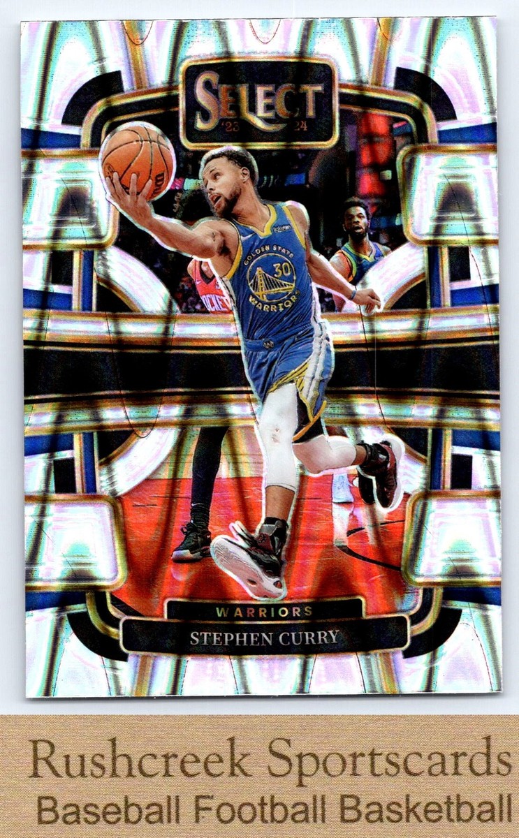 2023-24 Panini Select #56 Stephen Curry Warriors Tectonic Prizms