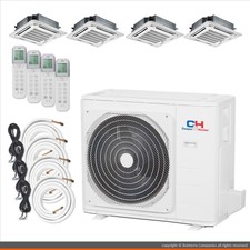 Cooper & Hunter Mini Split Ac Heat Pump 5 Zone 9000 18000 18000 18000 Btu