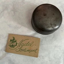 German WWII Era PRYM Sewing Needles - Metal Pin Box