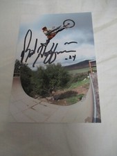 MAT HOFFMAN Signed 4x6 Photo BMX BIKE X GAMES AUTOGRAPH 1F