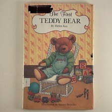 The First Teddy Bear Helen Kay 1985 Hardcover First Edition Ex-Library