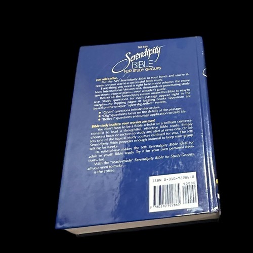 NIV Serendipity Bible for Study Groups 1989 Revised Second Ed. Lyman Coleman HC - Picture 14 of 14