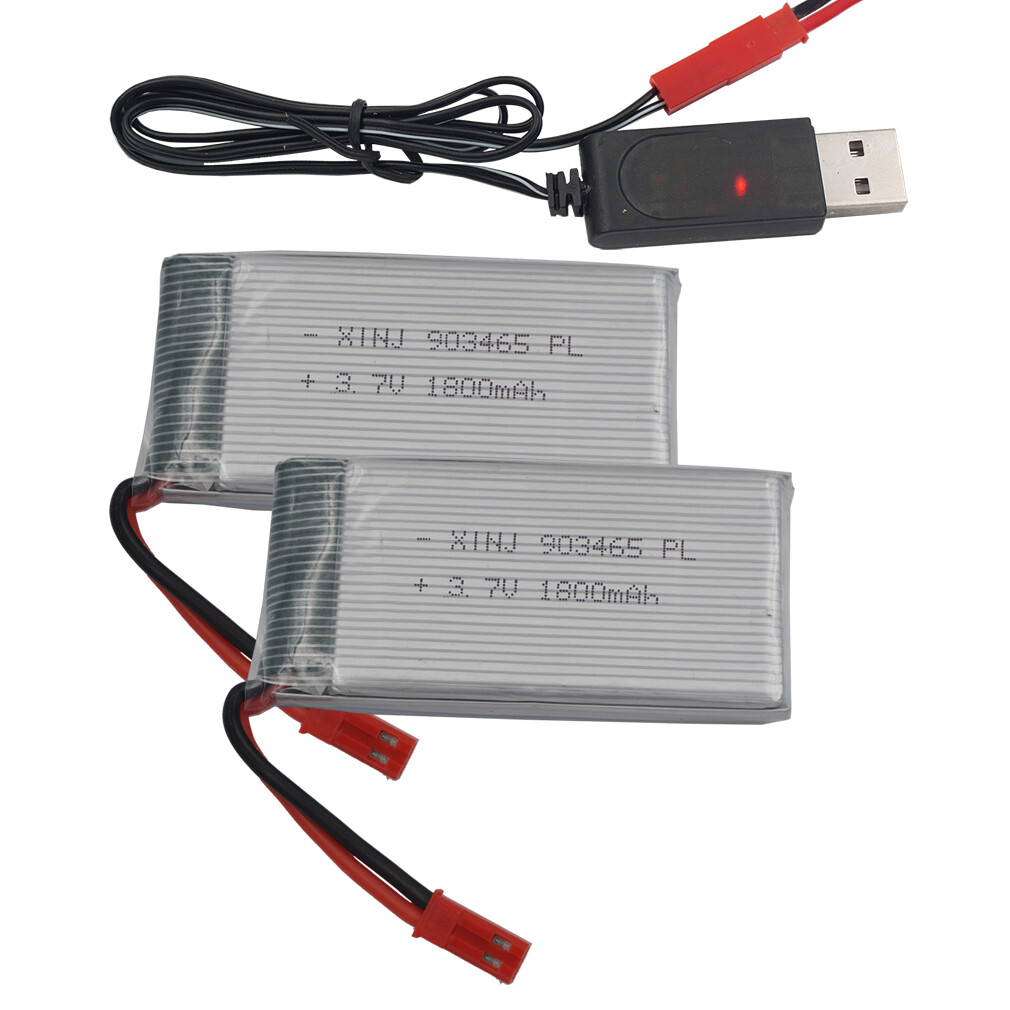3.7V 25C 1800mAh 903465 Lipo Battery For JJRC A6 YX693 Model