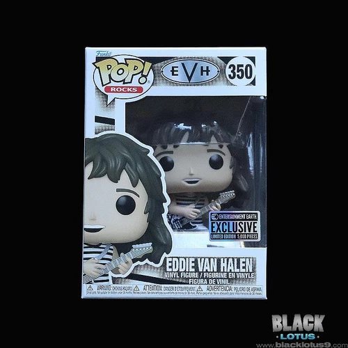 Funko Pop! Eddie Van Halen Edward EVH Entertainment Earth IN STOCK Rocks Pop 350