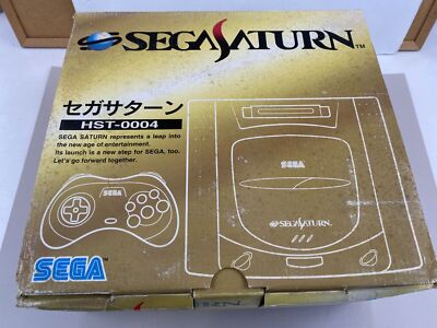 セガサターン　本体　箱説付き　SEGA HST-0001 セガサターン 本体 箱説付き SEGA HST-0001 初代 セガ サターン