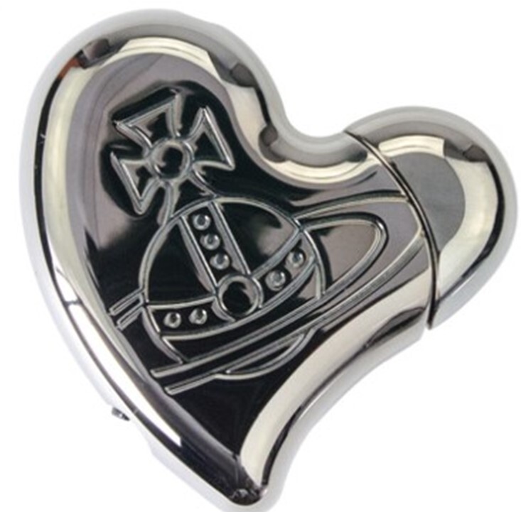 Vivienne Westwood Heart Shape Electronic Gas Lighter 2 Colors from 