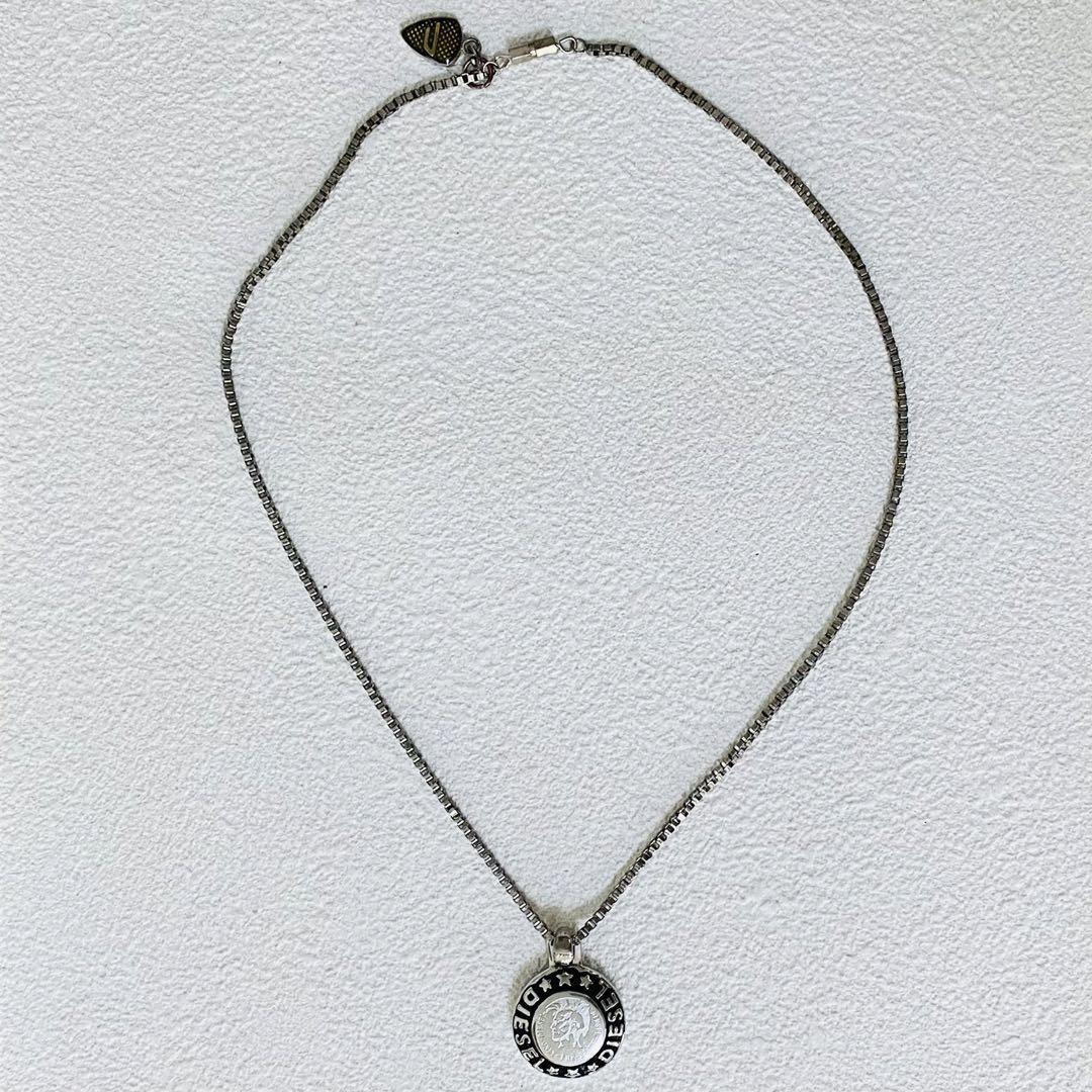 Diesel Men Necklace Braveman Dx0183 040 Good condition