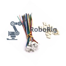 5 sets Micro JST SH 1.0mm 6-Pin Female Connector with Wire and Male Connector NE