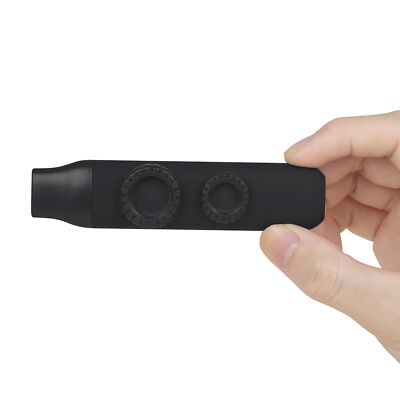Kazu Flute Double Flute Hole Kazoo Dual Flute Holes Replaceable Blowing P0U8