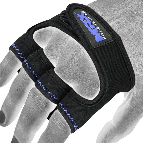MRX Weightlifting Grip Pads Training Fitness Gym Bodybuilding Straps Hand Gloves - 第 12/19 張圖片