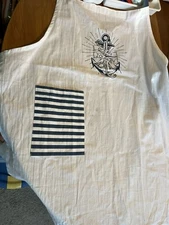 Bib Apron CTW Collection W/pocket Ocean Journey 