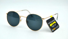 Foster Grant Unisex Gold Round POLARIZED Sunglasses FG MP 20 14 710 100 UV