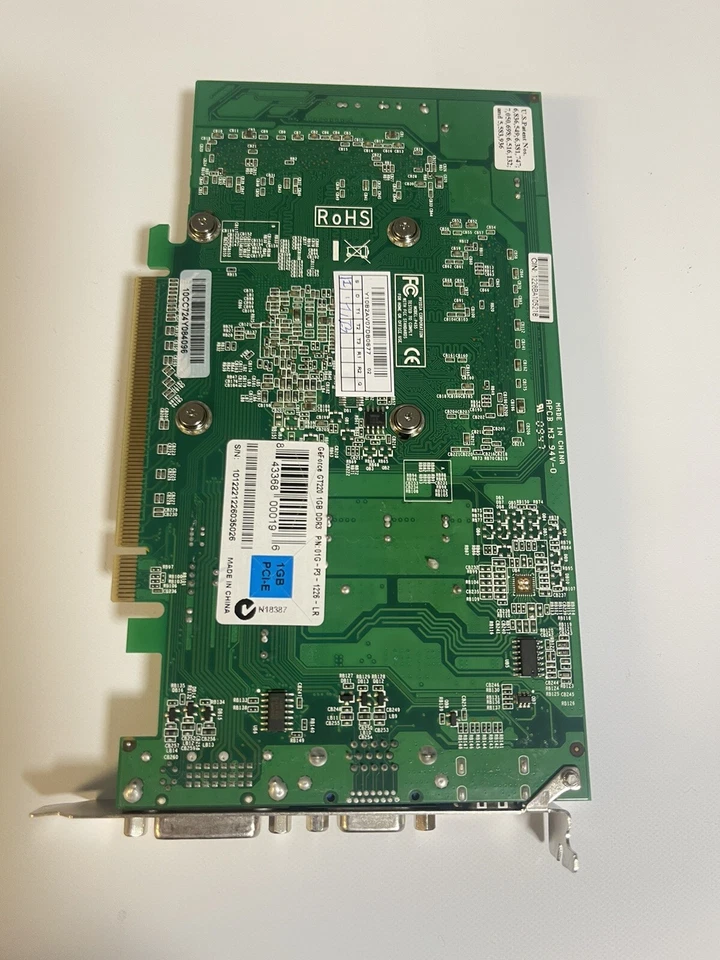 EVGA NVIDIA GeForce GT 220 1GB DDR3 PCI-E Graphics Card 01G-P3-1226-LR TESTED! - Image 2 of 2