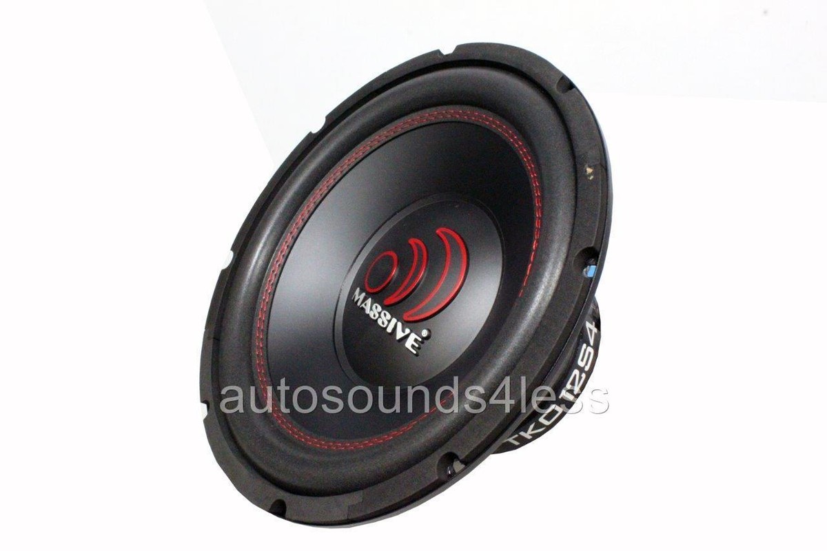 Subwoofer Massive 12 Inch Speakers Massive Audio TKO12S4 TKO