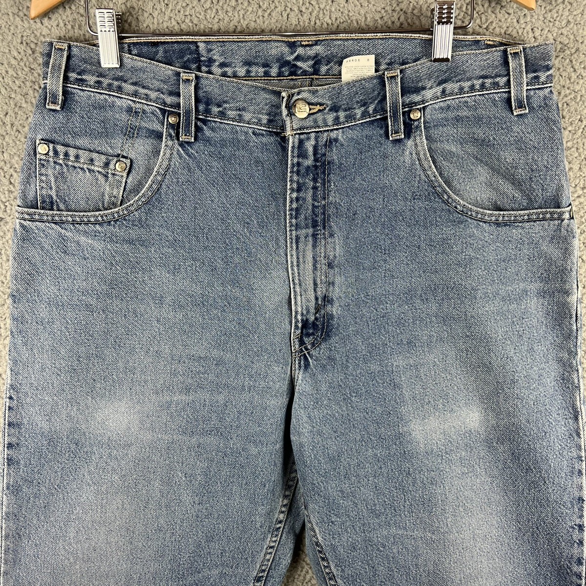 Vintage Levis L2 Jeans Mens 36x32 Blue Denim White Tab Made Vintage Levis L2 Jeans Mens 36x32 Blue Denim White Tab Made