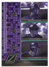 2005 ZENITH MOZAICS Shawn Green/Troy Glaus/Luis Gonzalez #M7