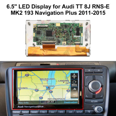 LED-Display für Audi TT TTS TTRS 8J RNS-E MK2 193 Navigation Plus