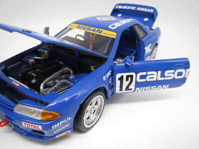 Kyosho 08332A Nissan Skyline GT-R #12 CALSONIC (blau) 1:18 OVP