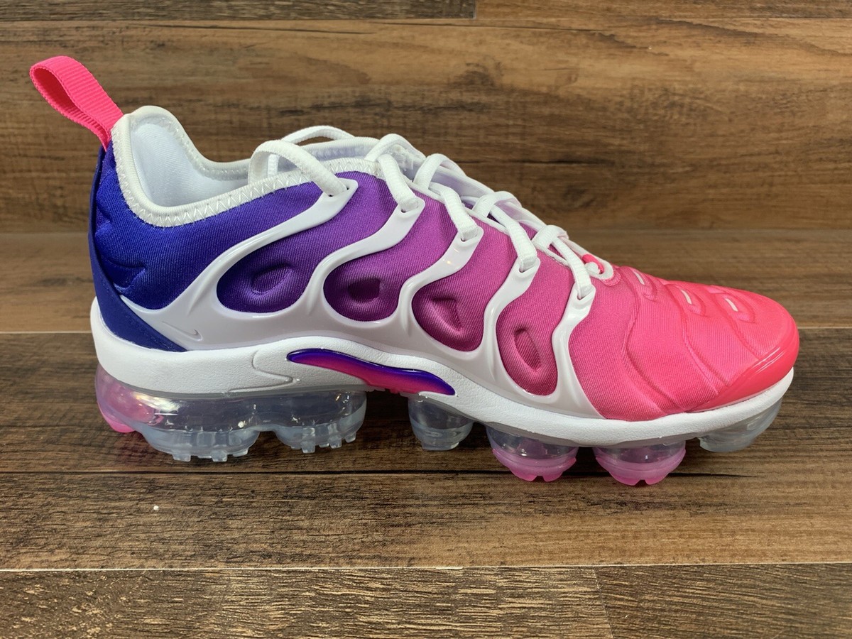 vapor max plus pink and purple