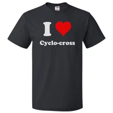 I Love Cyclo-cross T shirt I Heart Cyclo-cross Tee