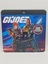 G.I.JOE Sticker Collector's Album unused, 2020 Hasbro 8 page book 300 Stickers 