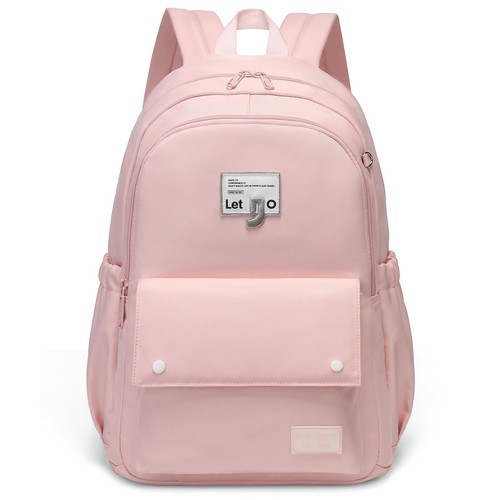 Backpack for Men and Women Lightweight Casual Daypack Classical Basic Black T...